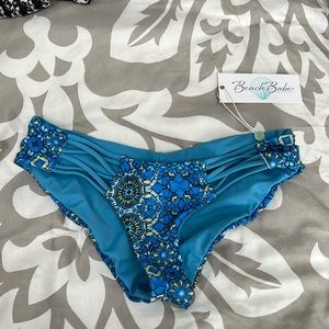 Beach babe swimwear bikini bottom